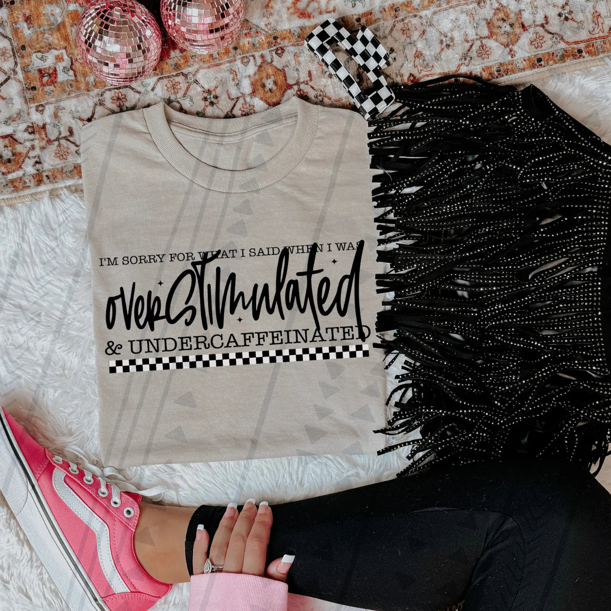 OVERSTIMULATED & UNDERCAFFENINATED